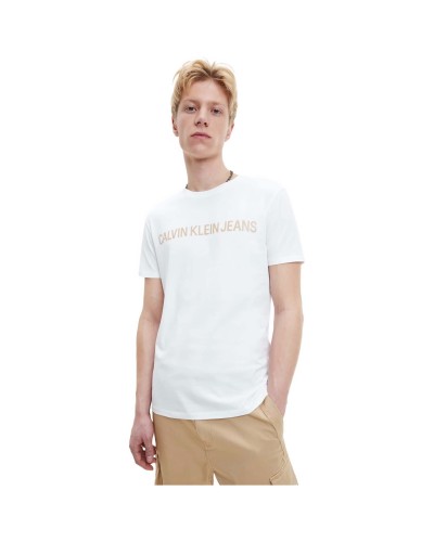 Camiseta Calvin Klein Jeans Institutional Logo Slim Ss Tee