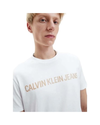 Camiseta Calvin Klein Jeans Institutional Logo Slim Ss Tee