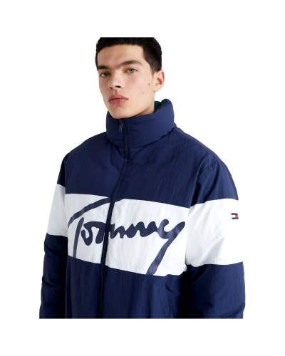 Abrigo Tommy Jeans Tjm Revesible Signature Puffer