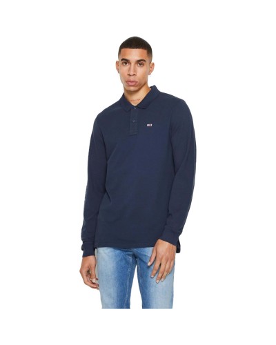 Polo Tommy Jeans Tjm Slim Solid Ls Polo