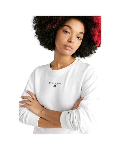 Sudadera Tommy Jeans Tjw Bxy Essential Logo 3 Crew