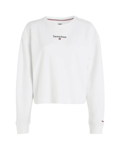 Sudadera Tommy Jeans Tjw Bxy Essential Logo 3 Crew