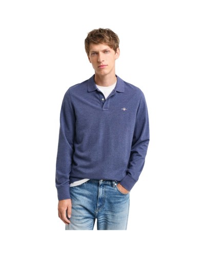 Polo Gant Reg Shield Ls Pique Rugger