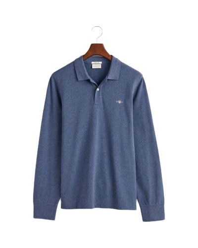 Polo Gant Reg Shield Ls Pique Rugger
