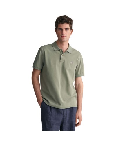 Polo Gant Reg Shield Ss Pique Polo