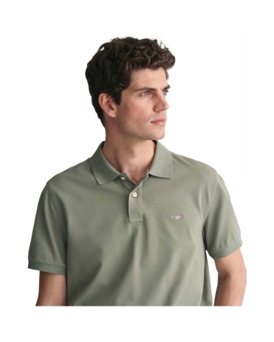 Polo Gant Reg Shield Ss Pique Polo