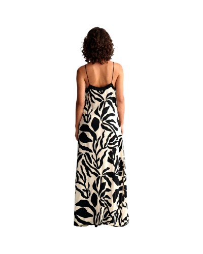 Vestido Gant Rel Palm Print Ss Dress