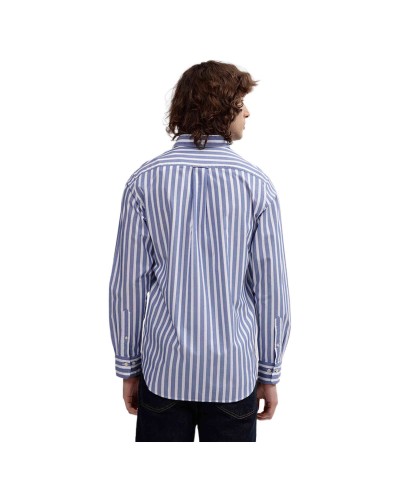 Camisa Gant Reg Wide Poplin Stripe Shirt