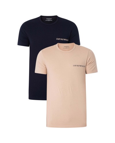 Pack de camisetas  Emporio Armani 2 Pack Crew Neck T-Shirt S/S
