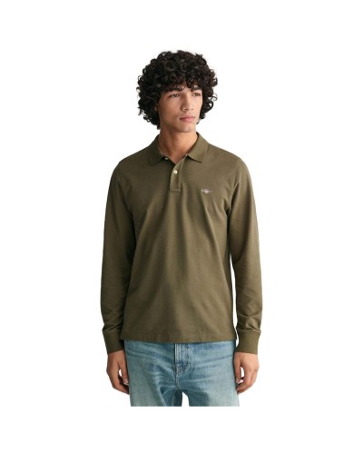 Polo Gant Reg Shield Ls Pique Rugger