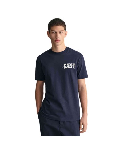 Camiseta Gant Arch Script Ss T-Shirt