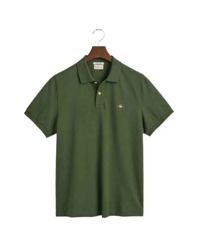 Polo Gant Reg Shield Ss Pique Polo