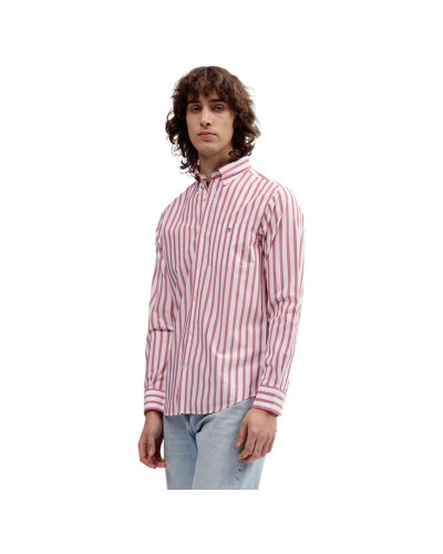 Camisa Gant Reg Wide Poplin Stripe Shirt