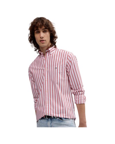 Camisa Gant Reg Wide Poplin Stripe Shirt