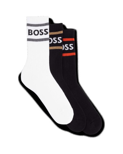 Calcetines Boss 3P Rib Stripe Cc