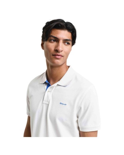 Polo Gant Reg Contrast Pique Ss Polo