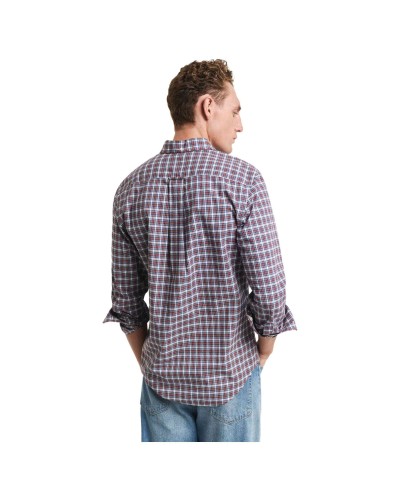 Camisa Gant Reg Classic Poplin Tartan Shirt