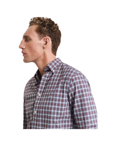 Camisa Gant Reg Classic Poplin Tartan Shirt