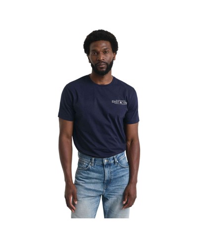 Camiseta Gant Printed Graphic Ss T-Shirt