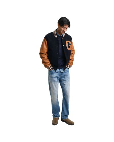 Sudadera Gant Reg Tonal Shield C-Neck Sweat