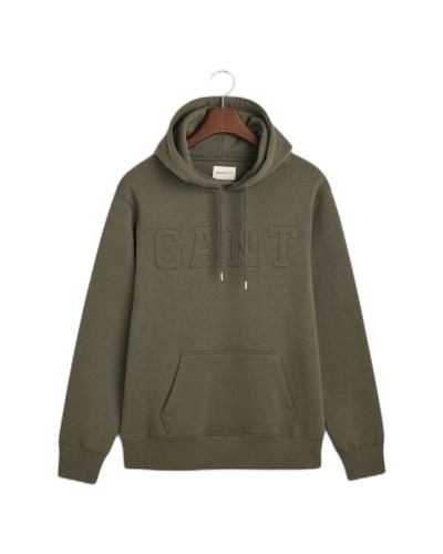 Sudadera Gant Embossed Sweat Hoodie