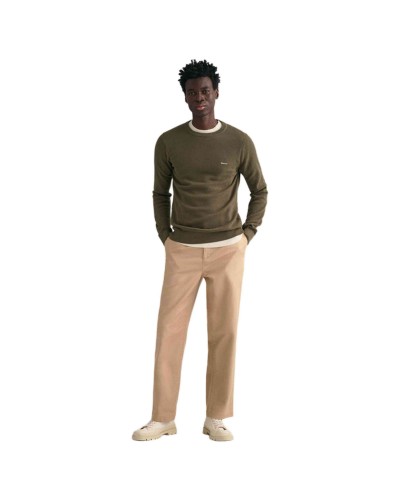 Jersei Gant Cotton Pique C-Neck