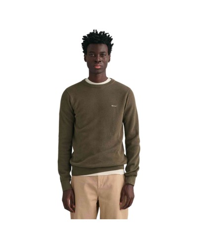 Jersei Gant Cotton Pique C-Neck