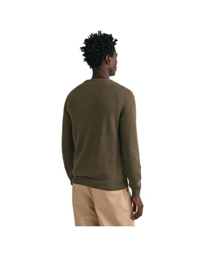 Jersei Gant Cotton Pique C-Neck