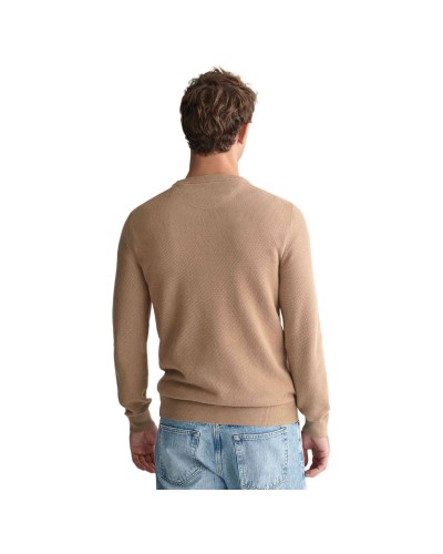 Jersei Gant Cotton Pique C-Neck