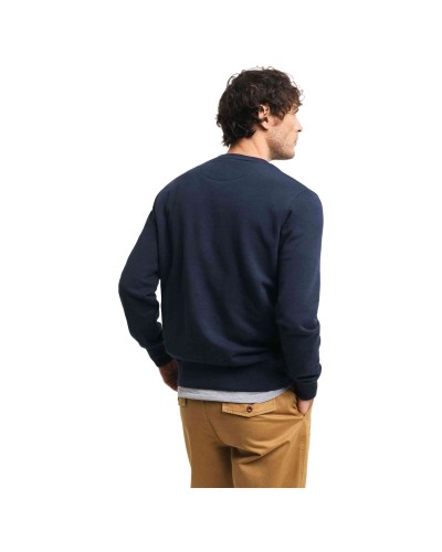 Sudadera Gant Embossed C-Neck Sweat