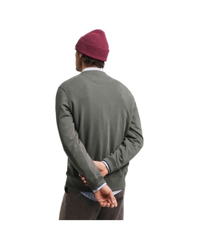 Sudadera Gant Embossed C-Neck Sweat