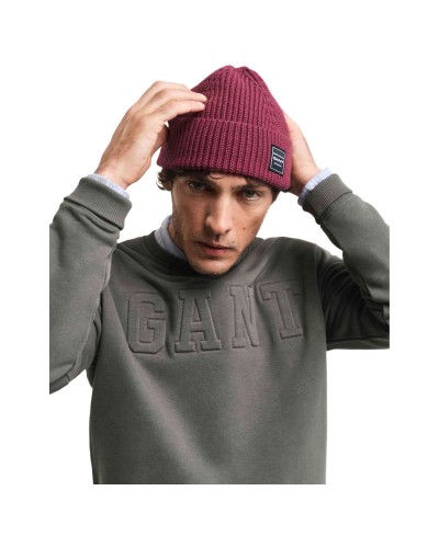 Sudadera Gant Embossed C-Neck Sweat