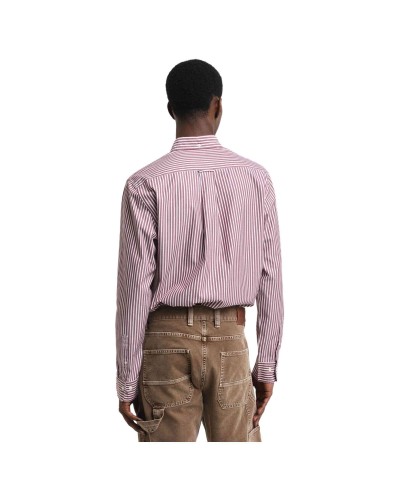 Camisa Gant Reg Poplin Stripe Shirt