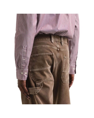 Camisa Gant Reg Poplin Stripe Shirt
