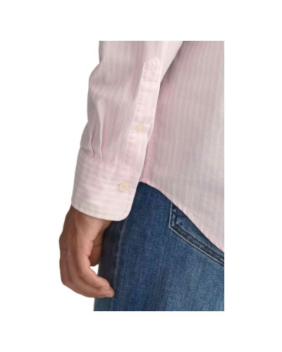 Camisa Gant Reg Poplin Stripe Shirt