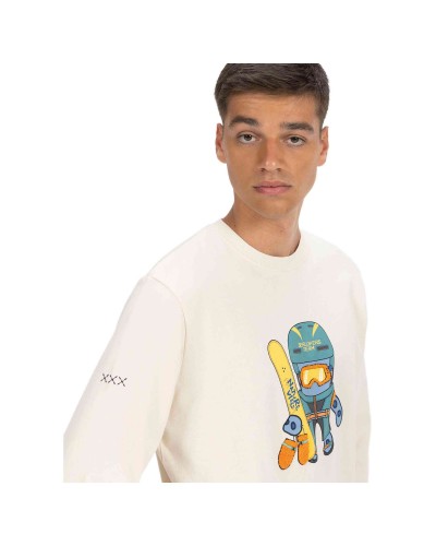 Sudadera Pulpo Sudadera Estampada El Pulpo Snowboard