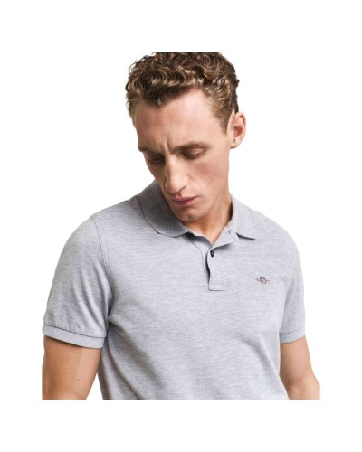Polo Gant Reg Shield Ss Pique Polo