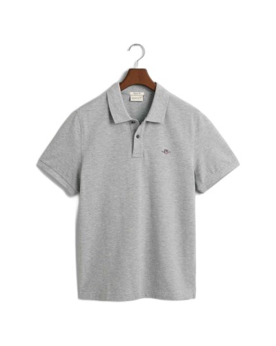 Polo Gant Reg Shield Ss Pique Polo