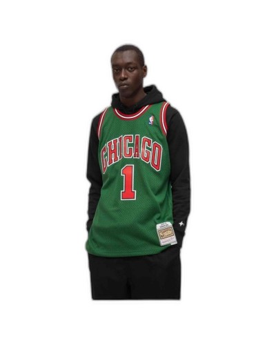 Camiseta Mitchell & Ness Nba Swingman Jersey Bulls 08 Derrick Rose