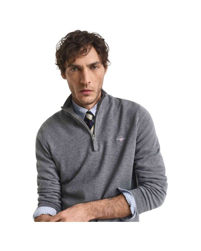 Jersei Gant Classic Cotton Half Zip
