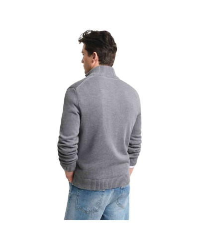 Jersei Gant Casual Cotton Half Zip