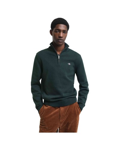 Jersei Gant Casual Cotton Half Zip