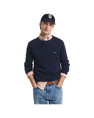 Jersei Gant Cotton Pique C-Neck