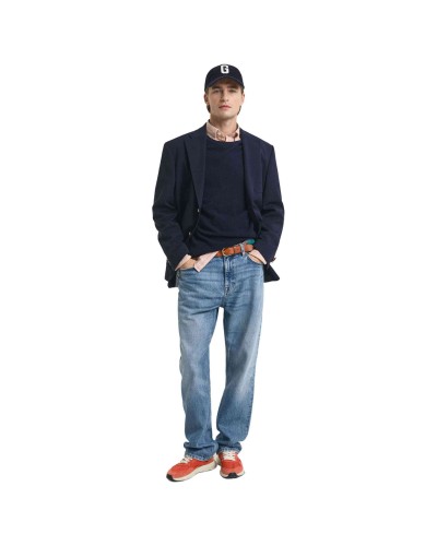 Jersei Gant Cotton Pique C-Neck