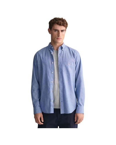 Camisa Gant Reg Cotton Linen Shirt