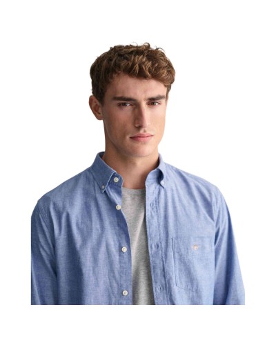 Camisa Gant Reg Cotton Linen Shirt