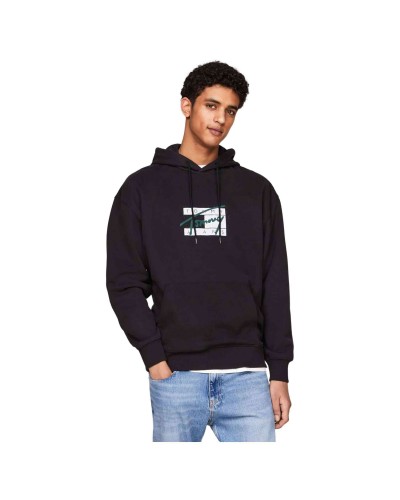 Sudadera Tommy Jeans Tjm Rlx Graffiti Signature Hood