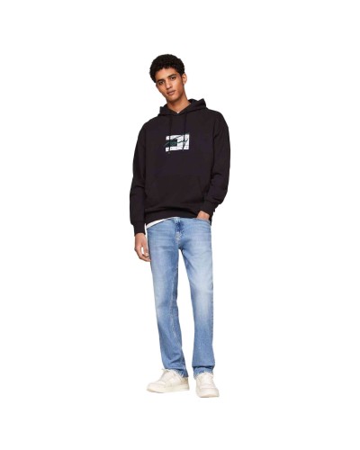 Sudadera Tommy Jeans Tjm Rlx Graffiti Signature Hood