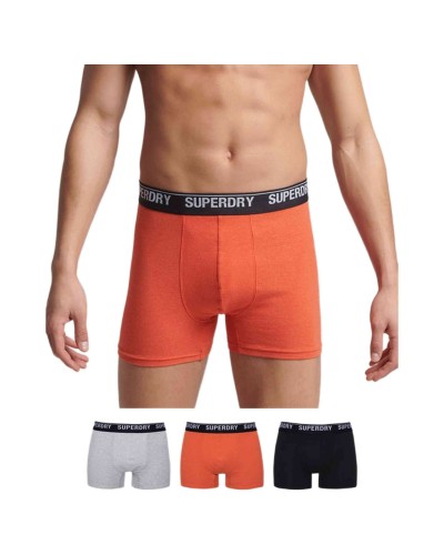 Pack de Boxers Superdry Boxer Multi Triple Pack