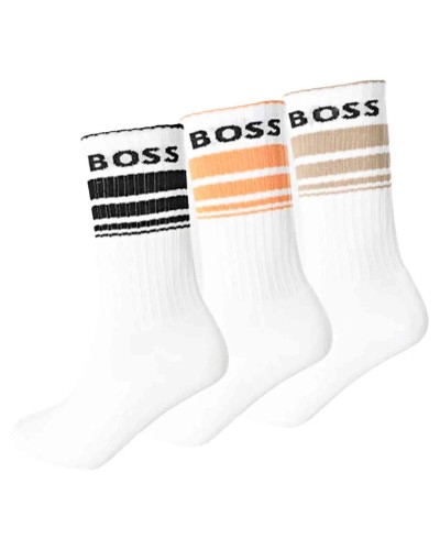 Calcetines Boss 3P Qs Rib Stripe Cc